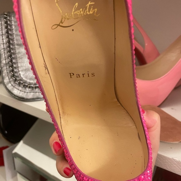 Chrisitian Louboutin Kate Crystal Embellished - Picture 15 of 16